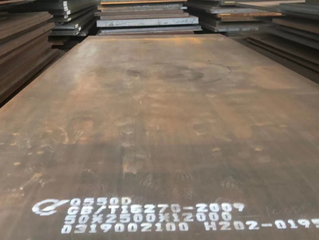 土默特左Q550高强钢板